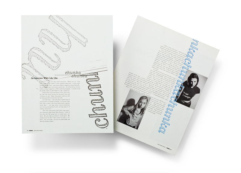 SOMA –– CAKE LIKE ARTICLE